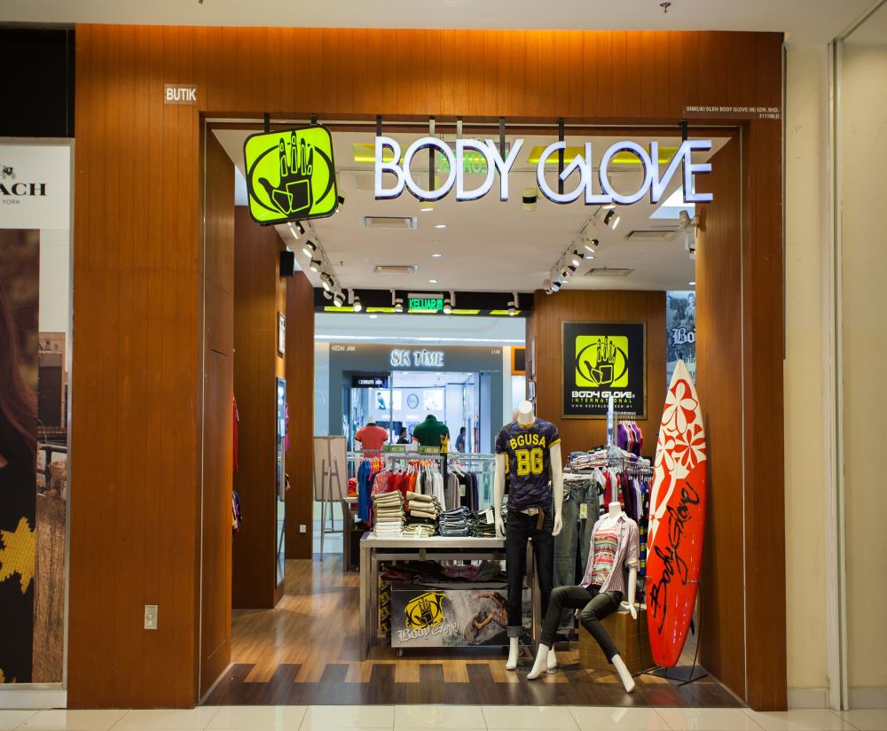 Body Glove Apparel Fashion East Coast Mall