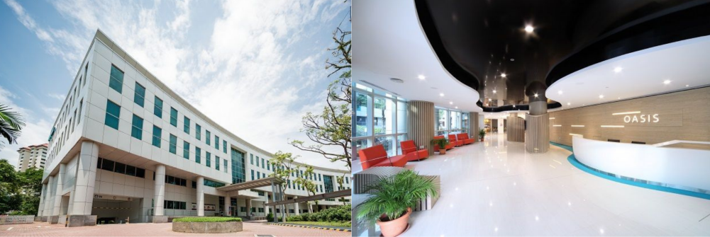 The Rutherford & Oasis in Singapore Science Park