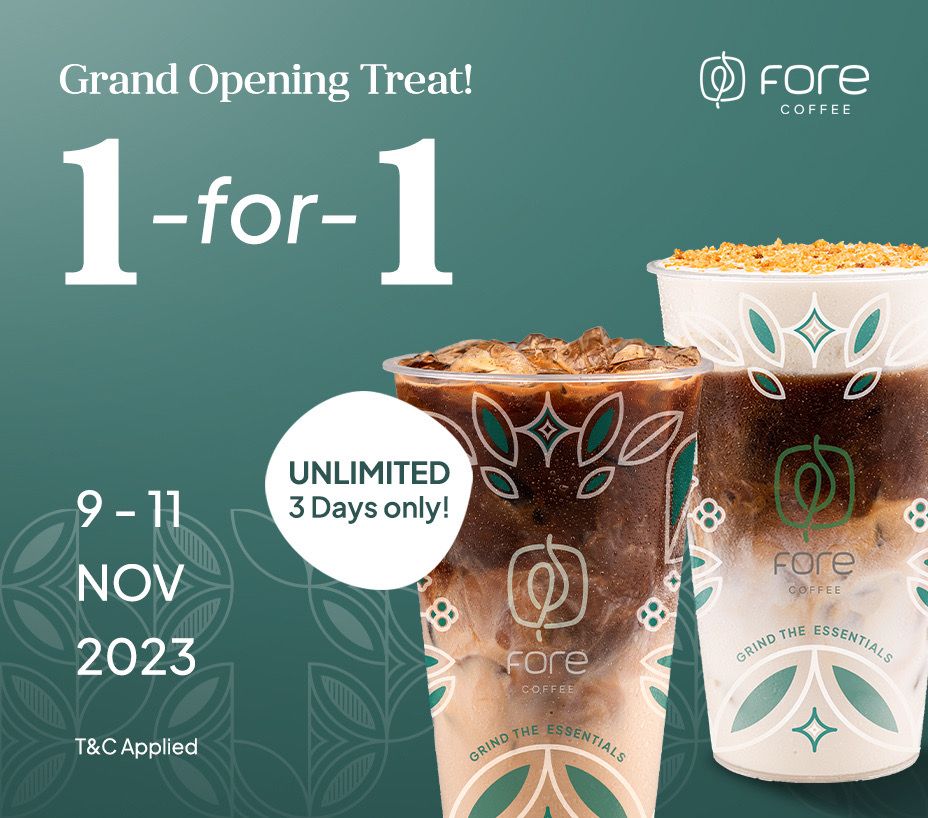 Fore Coffee - Grand Opening