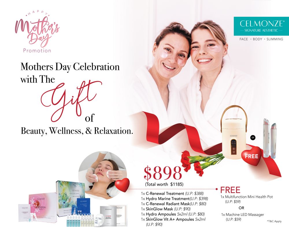 Mothers Day Celebration with The Gift of Beauty, Wellness, & Relaxation