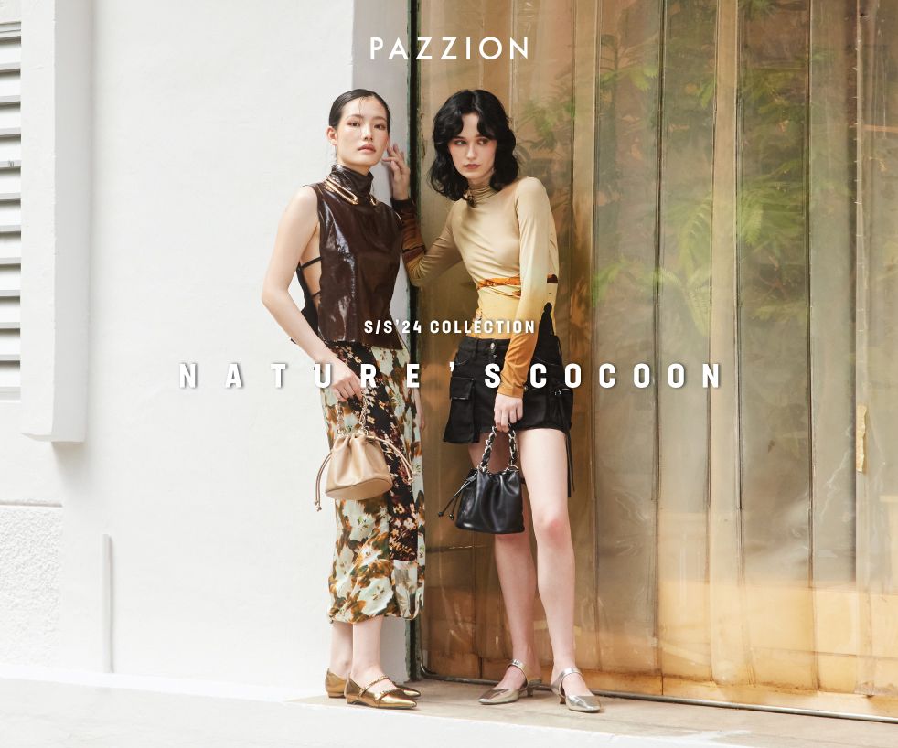 PAZZION Spring Summer’24 Collection – Nature’s Cocoon