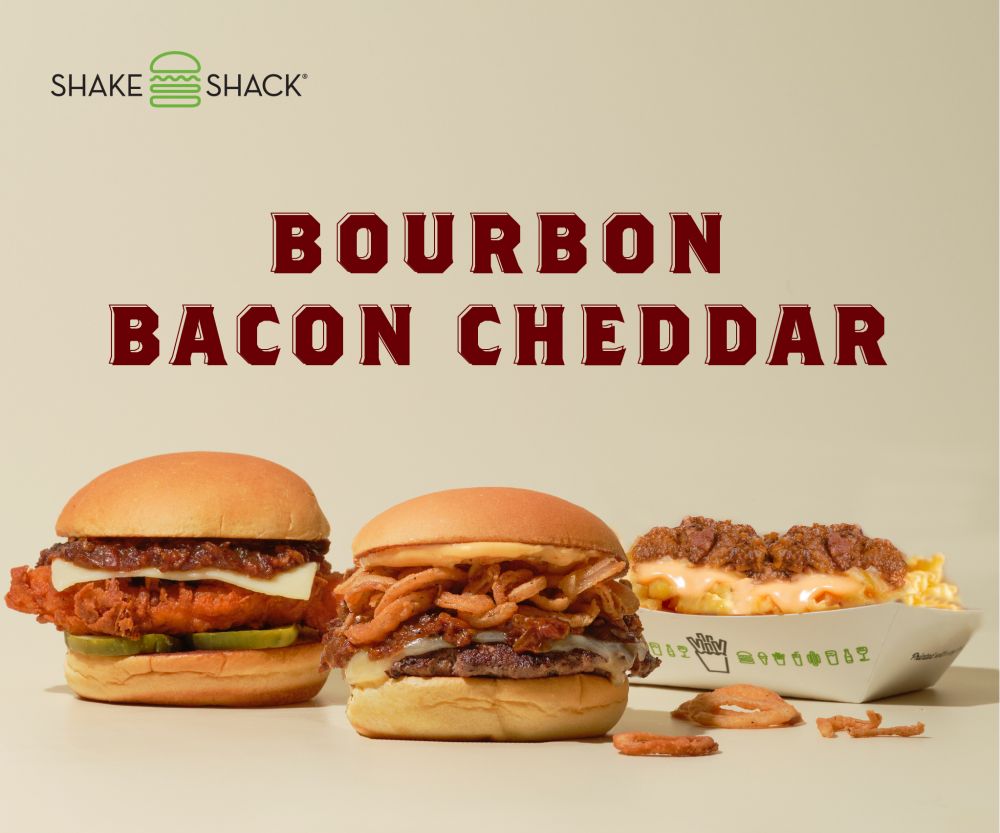 Shake Shack  (The Bourbon Bacon Cheddar)