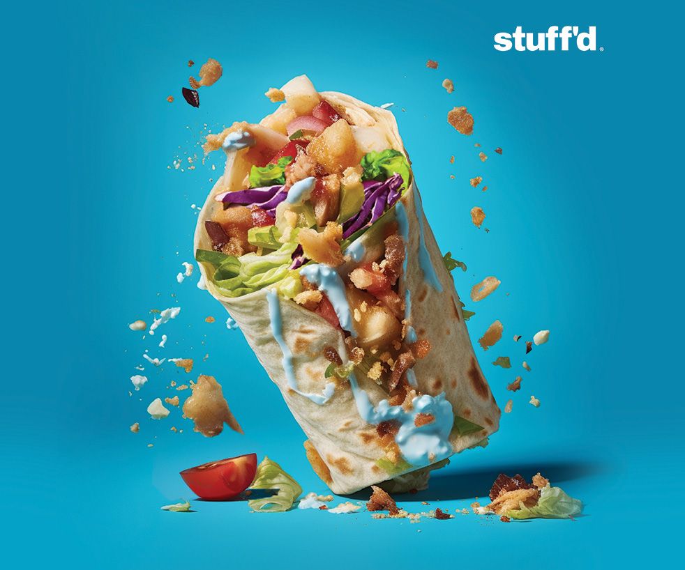 stuff'd - Introducing New Wholemeal Wrap!