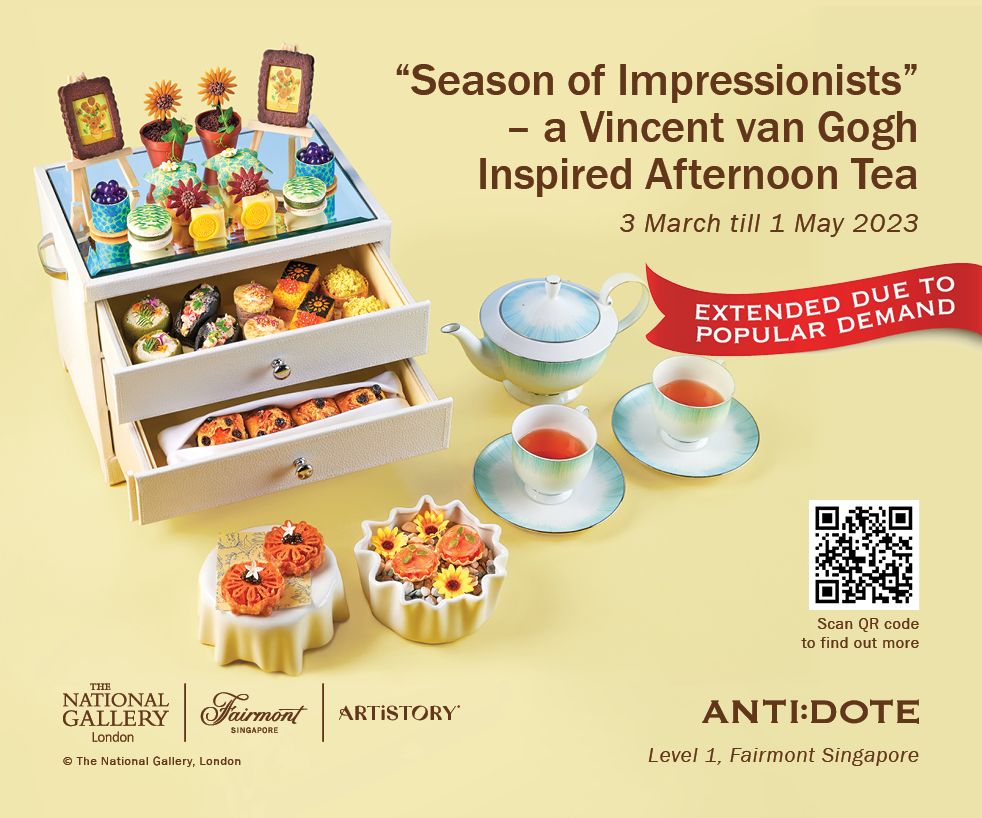 Anti:dote: Seasons of Impressionists Afternoon Tea Set