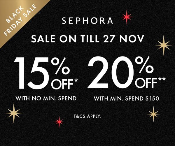Sephora Black Friday Sale Up to 20 Off Beauty & Wellness