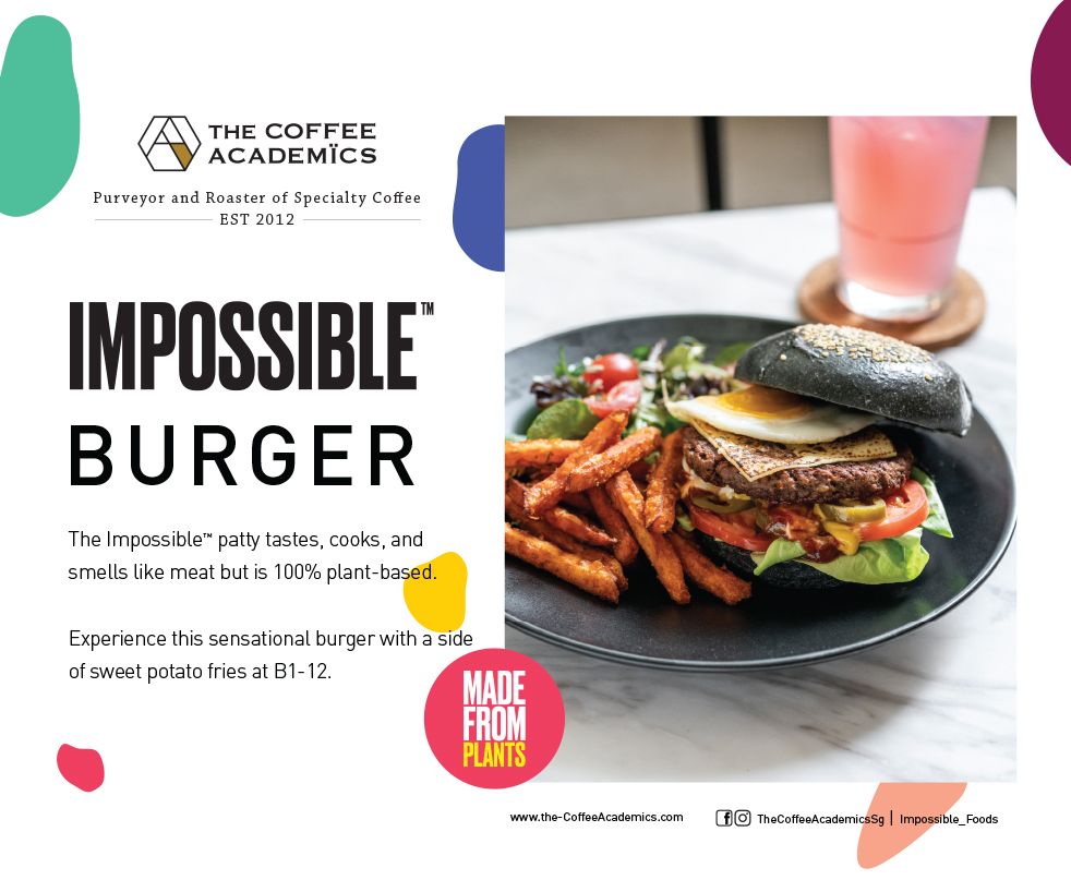 Try The New Impossible Burger At The Coffee Academics The Coffee Academics Food And Beverage 