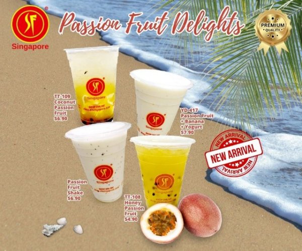 Sf Fuits Menu SF Fruits & Juices - Passion Fruit Delights | SF FRUITS | Food ...